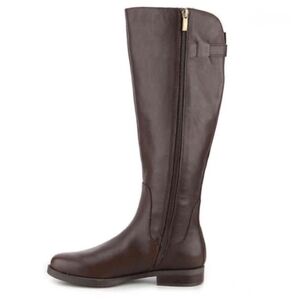 Franco Sarto Tall Brown Leather Riding Boots Size 7